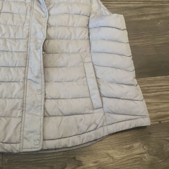GAP Men’s Winter Industrial Standard Core Super Puffer Vest Jacket Gray Size 2XL - Picture 5 of 12